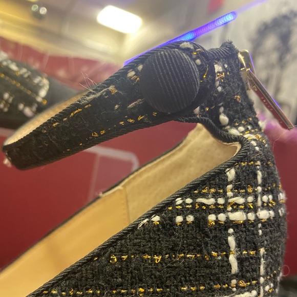 Black and white dress heel - Picture 3 of 3